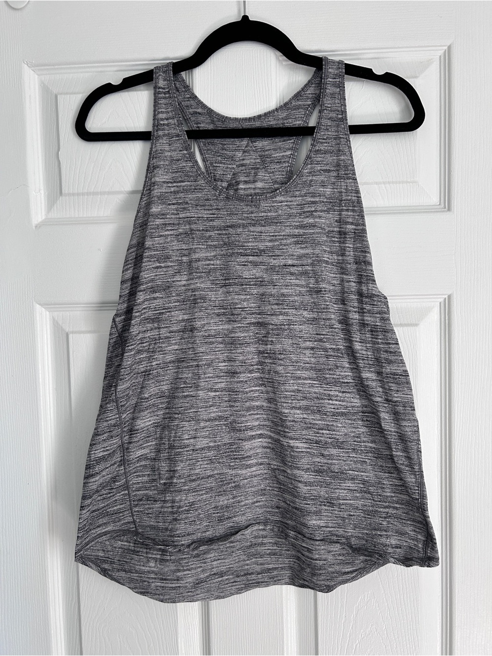 lululemon athletica Gray Heather Racerback Tank